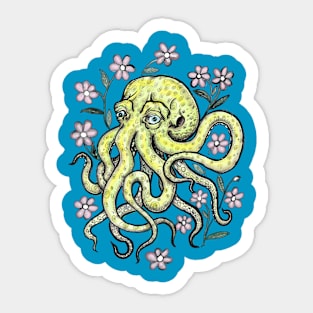 Octo-Flower-Pus Sticker